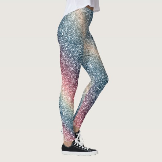 Rainbow Glitter  Leggings (Rechts)
