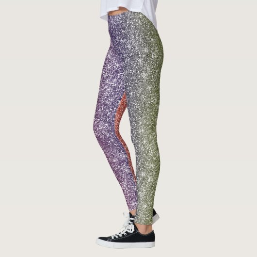 Rainbow Glitter  Leggings (Links)