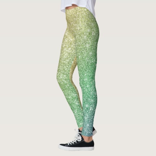 Rainbow Glitter Leggings (Links)