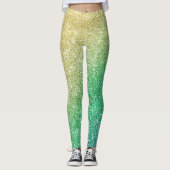 Rainbow Glitter  Leggings (Vorderseite)
