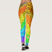 Rainbow Glittering Leggings (Rückseite)