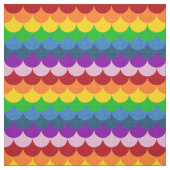 Rainbow Glittery Mermaid Scales Muster Stoff (Muster)