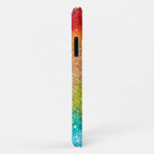 Rainbow-Glitzer Case-Mate iPhone Hülle (Hinten/Rechts)