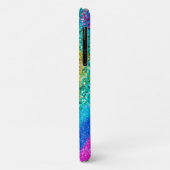Rainbow-Glitzer Case-Mate iPhone Hülle (Hinten/Links)