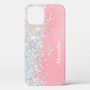 Rainbow Glitzer Confetti Shine Pink Case-Mate iPhone Hülle