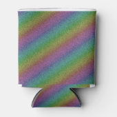 Rainbow-Glitzer Dosenkühler (Vorderseite)