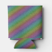 Rainbow-Glitzer Dosenkühler (Rückseite)