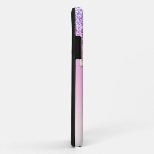 Rainbow Glitzer funkelt Skript moderne gürtelhafte Case-Mate iPhone Hülle (Hinten/Rechts)