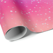 Rainbow-Glitzer Geschenkpapier (Rolleneckpunkt)