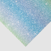 Rainbow Glitzer Look Pastelle Seidenpapier (Ausschnitt)