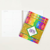 Rainbow Glitzer Monogram Prix Raute Diamond Planer (Anzeige)