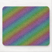 Rainbow-Glitzer Mousepad (Vorne)