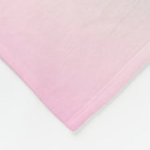 Rainbow Glitzer Personalisiert Fleecedecke (Ecke)