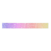Rainbow Glitzer Satin Ribbon Satinband (Vorderseite)