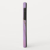 Rainbow Glitzer Tropfen rosa Monogramm Case-Mate iPhone Hülle (Hinten/Links)