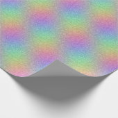 Rainbow-Glitzer-Wrapping-Papier Geschenkpapier (Ecke)