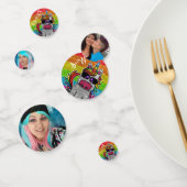 Rainbow-Glitzern Einhorn Farbiger Glitzer Foto Konfetti (Gruppe)