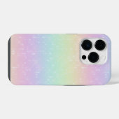 Rainbow-Glitzern Handy-Fall iPhone Hülle (Rückseite (Horizontal))