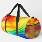 Rainbow Glow Gradient Gym & Duffle Bag (Rechte Ecke)