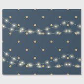 Rainbow Glow Party Wrapping Paper Geschenkpapier (Flach)