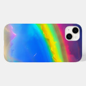 Rainbow Glow Sky Case-Mate iPhone Hülle (Rückseite (Horizontal))