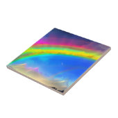 Rainbow Glow Sky Fliese (Seite)