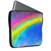 Rainbow Glow Sky Laptopschutzhülle (Vorne Rechts)