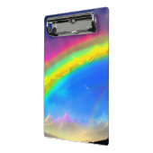 Rainbow Glow Sky Mini Klemmbrett (Gewinkelt2)