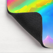 Rainbow Glow Sky Mousepad (Ecke)