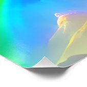 Rainbow Glow Sky Poster (Ecke)