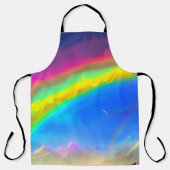 Rainbow Glow Sky Schürze (Vorderseite)
