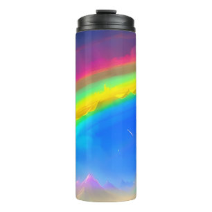 Rainbow Glow Sky Thermosbecher
