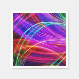 Rainbow Glow Sticks Serviette