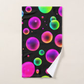 Rainbow Glows Bubble Dream Badhandtuch Set (Handtuch)
