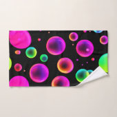 Rainbow Glows Bubble Dream Badhandtuch Set (Handtuch)