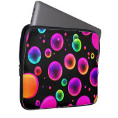 Rainbow Glows Bubble Dream Laptopschutzhülle (Vorne Rechts)