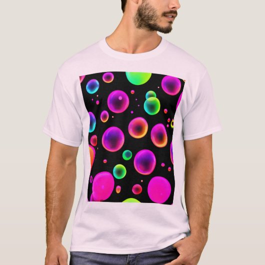 Rainbow Glows Bubble Dream T-Shirt (Vorderseite)