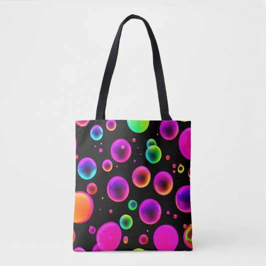 Rainbow Glows Bubble Dream Tasche (Vorderseite)