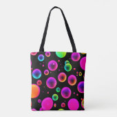 Rainbow Glows Bubble Dream Tasche (Rückseite)