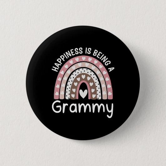 Rainbow-Glück ist ein Grammy Button (Vorderseite)