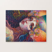 Rainbow Goddess Fantasy Art Jigsaw Puzzle (Horizontal)