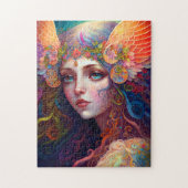 Rainbow Goddess Fantasy Art Jigsaw Puzzle (Vertikal)