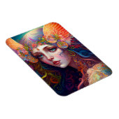 Rainbow Goddess Fantasy Art Magnet (Rechte Seite)