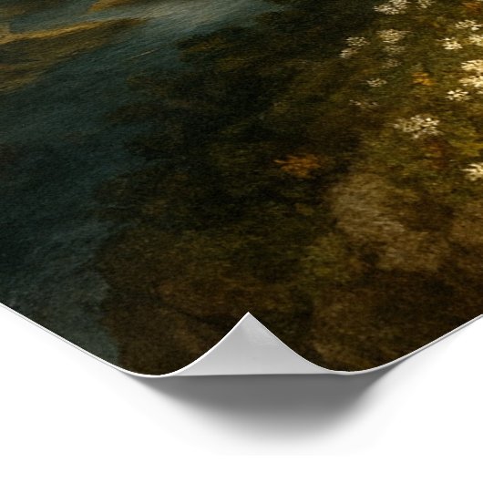 Rainbow Goddess Iris Poster (Ecke)