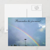 RAINBOW GODS VERSPRECHEN Postkarte (Vorne/Hinten)