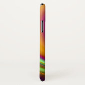 Rainbow Gold Marble Agate Monogram Case-Mate iPhone Hülle (Hinten/Rechts)