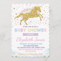 Rainbow Gold Unicorn / Magical Stars Kinderdusche