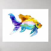Rainbow Goldfish Poster (Vorne)