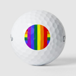 #rainbow Golf Golfball