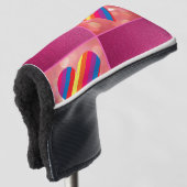 Rainbow Golf Headcover (3/4 Vorderseite)